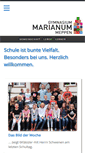 Mobile Screenshot of marianum-meppen.de